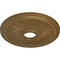 Ekena Millwork Bailey Ceiling Medallion (Fits Canopies up to 5 3/4"), 18"OD x 3 3/4"ID x 1 1/2"P, Pale Gold CM18BIPAS - alternate 2